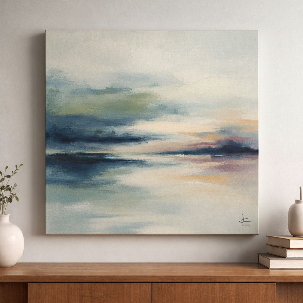 "Grounded" - Oil on Panel 39x39" (99,06cm x 99,06cm)