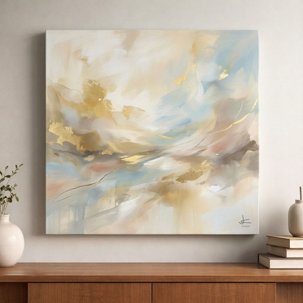 "Harmonia" - Oil on Panel 39x39" (99,06cm x 99,06cm)