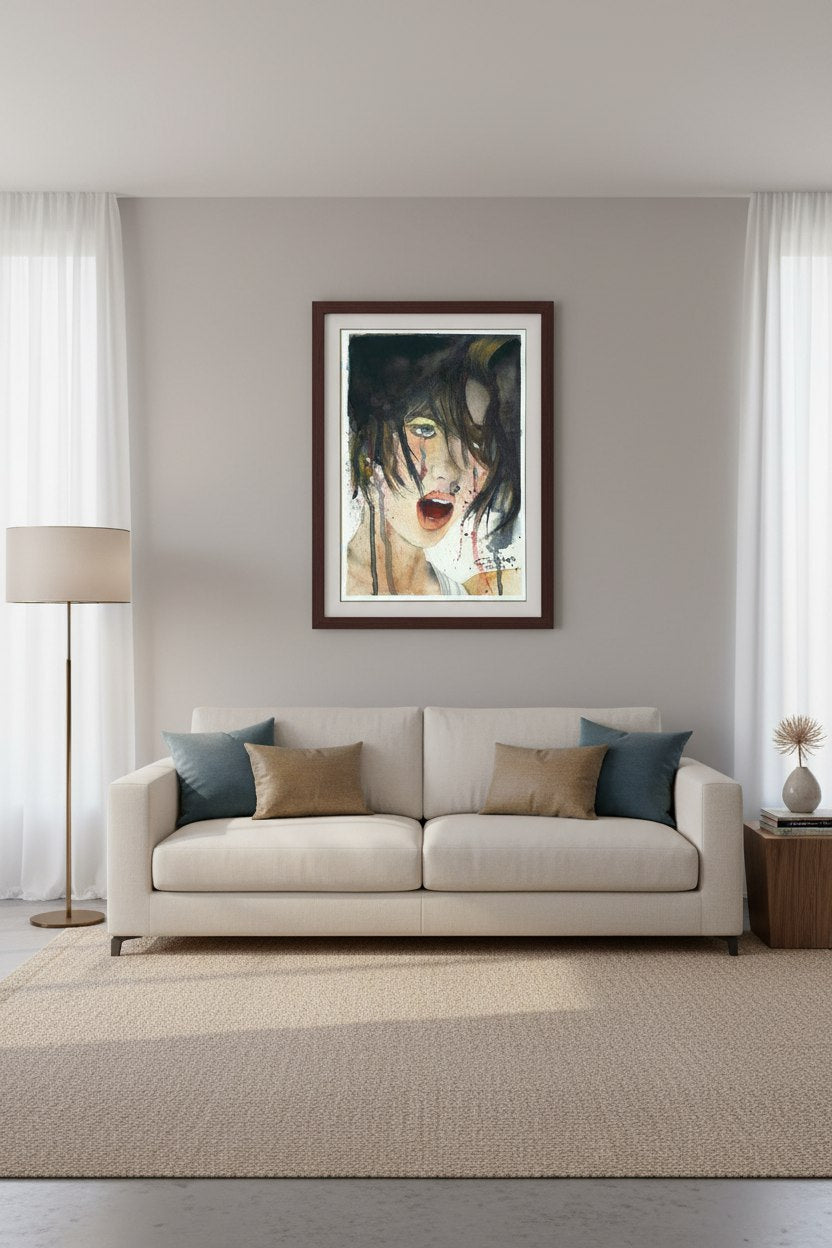 Unmade to Become — Empowering Rebirth (Limited Edition) Watercolor Signed and Numbered Print | Transformational Wall Art for Women