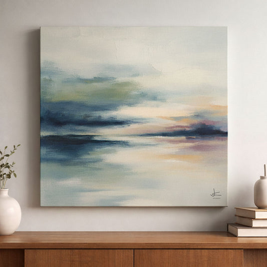 "Grounded" - Oil on Panel 39x39" (99,06cm x 99,06cm)