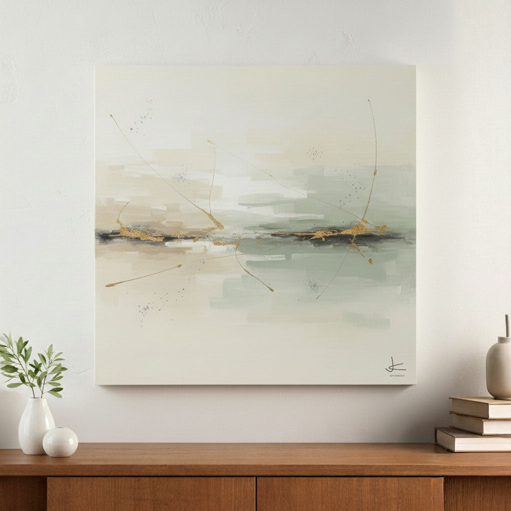 "Gulf" - Oil on Panel 39x39" (99,06cm x 99,06cm)