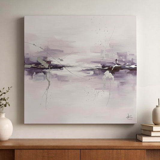 "Polarity" - Oil on Panel 39x39" (99,06cm x 99,06cm)