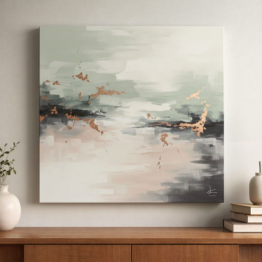 "Rupture" - Oil on Panel 39x39" (99,06cm x 99,06cm)